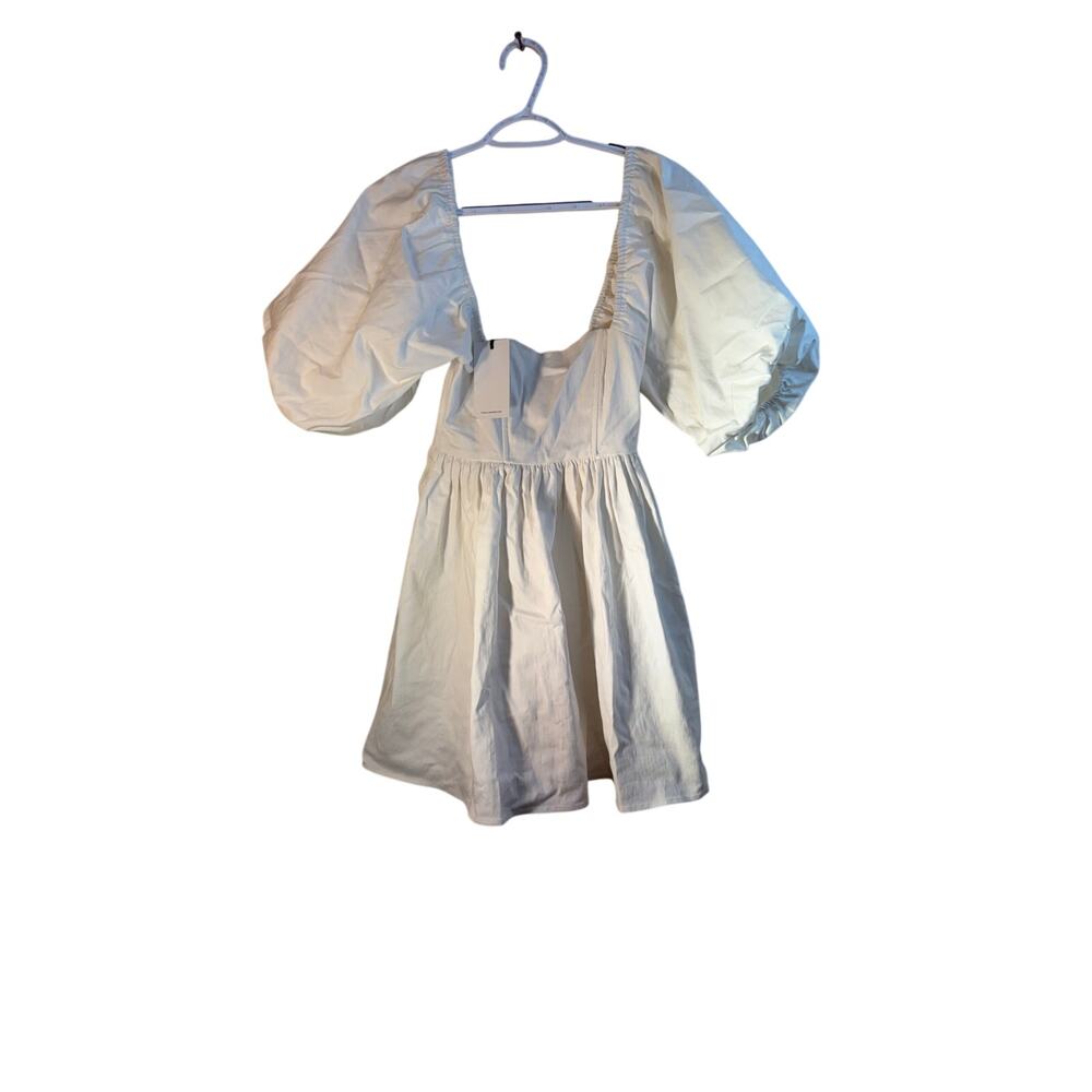 7 For All Mankind Baby doll Peasant mini dress size XS - Picture 2 of 10